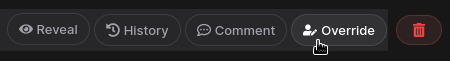 secret override button