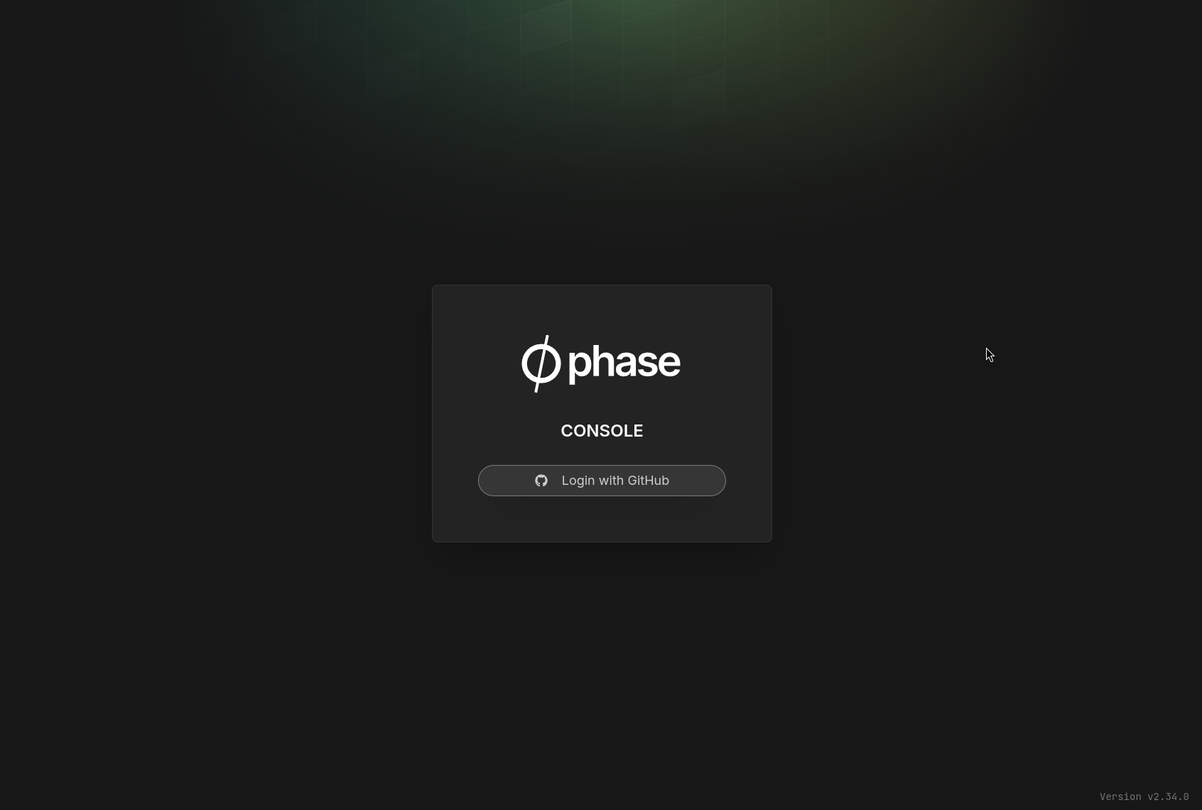 Phase Console